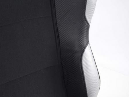 Set of 2 Spacelook Carbon Fabric Backpacks Black / Gray