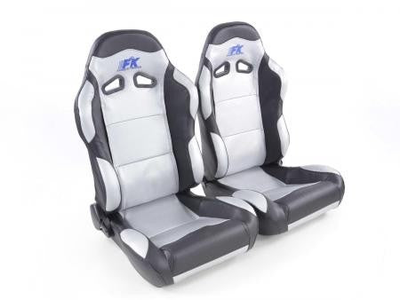 Set of 2 Spacelook Carbon Gray/Black Backpacks