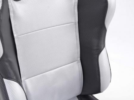 Set of 2 Spacelook Carbon Gray/Black Backpacks