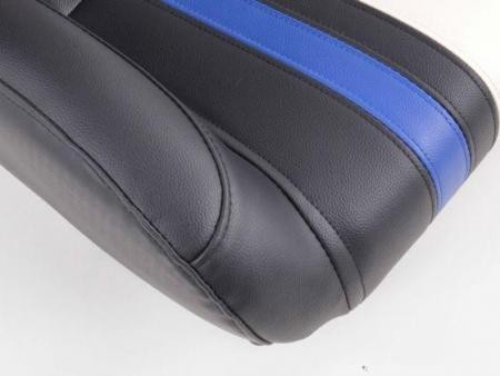 Set of 2 Portland Napa Backpacks Black / White / Blue