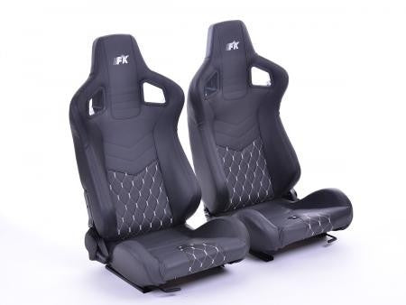 Set of 2 Stuttgart Backpacks Napa Black Carbon Look