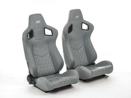 Set of 2 Stuttgart Napa Gray Backpacks