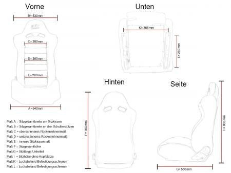 Conjunto 2 Backets Stuttgart Napa Cinza