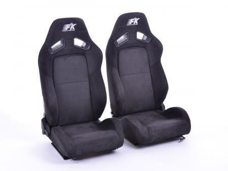 Set of 2 Leipzig Napa Black Backpacks