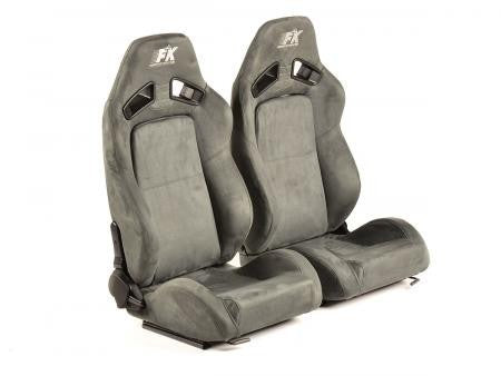 Set of 2 Leipzig Napa Gray Backpacks