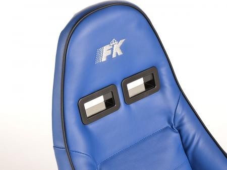 Set of 2 Dortmund Napa Backpacks Blue / White