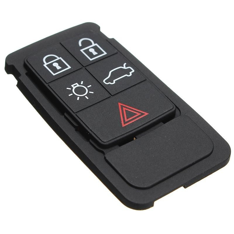Volvo Botões borracha Chave keyless 5 botões S60 S80 V40 V70 XC40 XC70