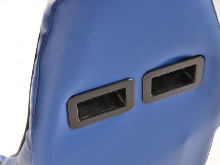 Set of 2 Dortmund Napa Backpacks Blue / White