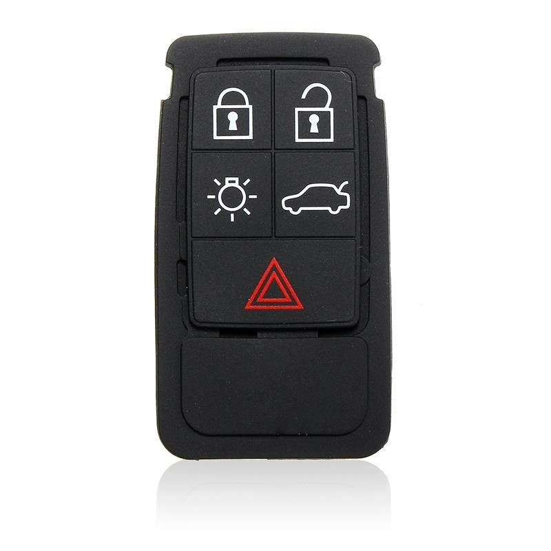 Volvo Botões borracha Chave keyless 5 botões S60 S80 V40 V70 XC40 XC70