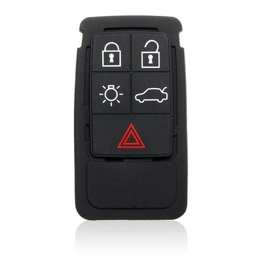 Volvo Botões borracha Chave keyless 5 botões S60 S80 V40 V70 XC40 XC70