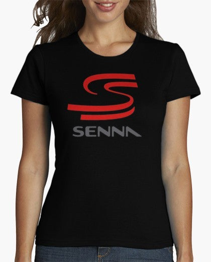 T-shirt Ayrton Senna Preto