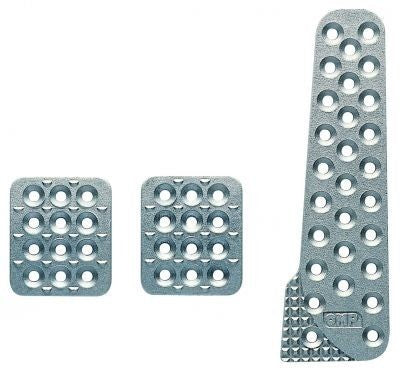 Kit 3 Pedais Especial OMP BMW / Porsche Aluminio