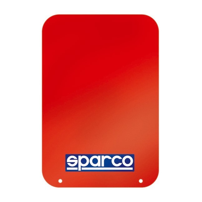 Palas Sparco 30x50cm/2mm Vermelhas (o par)