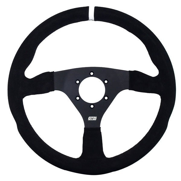 Volante PRO Camurça GT2i Negro/Negro Plano